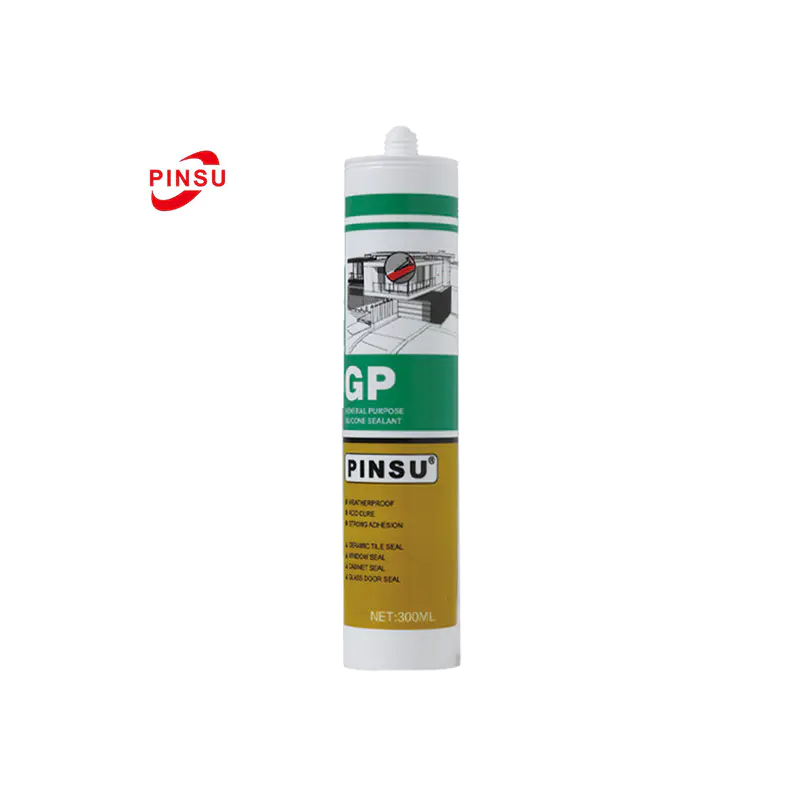 درزگیر سیلیکونی استیک PINSU-GP برای آب بندی شیشه و پنجره